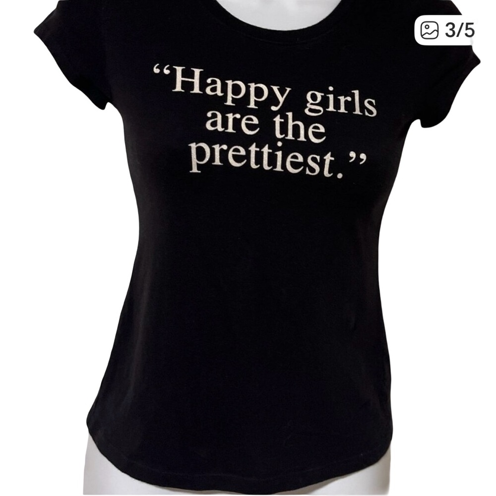 Justice Happy Girls Are The Prettiest t-shirt size 8